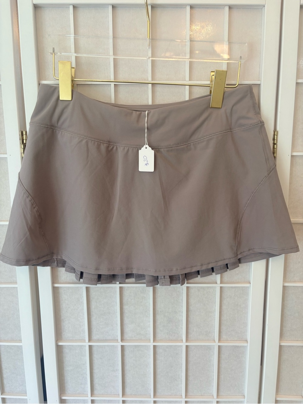 Amazon Taupe Mini Skirt
